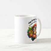De Gekke Kip Koffiemok (Voorkant rechts)
