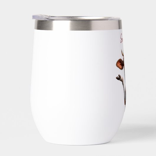 De Gekke Koe - "Serieus?" Grappig offerte ontwerp (Rechts)