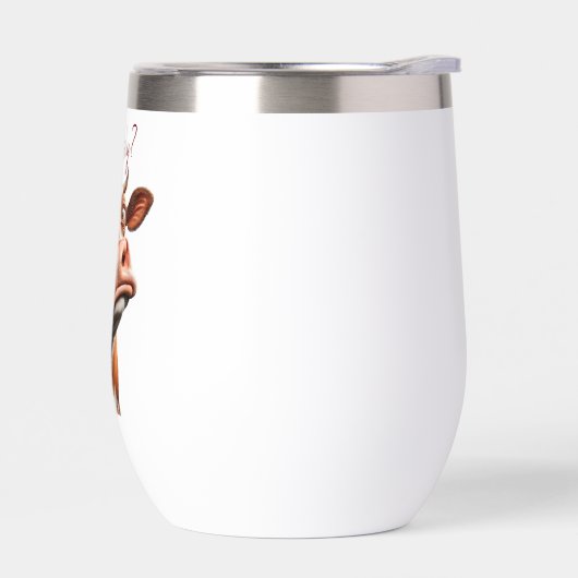 De Gekke Koe - "Serieus?" Grappig offerte ontwerp (Links)