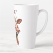 De Gekke Koe - "Serieus?" Grappig offerte ontwerp Latte Mok (Rechts)