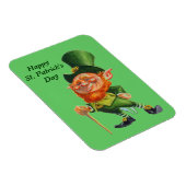 DE GEKKE LEPRECHAUN-magneet Magneet (Rechterzijde)