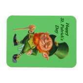 DE GEKKE LEPRECHAUN-magneet Magneet (Horizontaal)