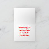 De gekke Verjaardag van de Wetenschapper van de Bedankkaart (Binnen)