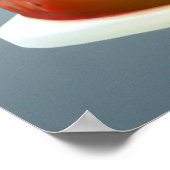 De gekke verjaardagstaart | AI Art Poster (Hoek)