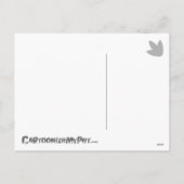 De Gekko van de Luipaard van Kerstmis Feestdagenkaart (Achterkant)