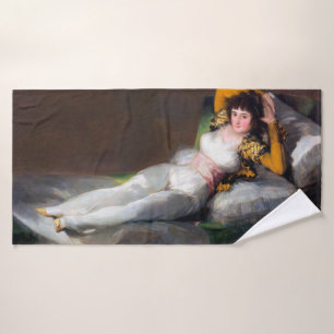De geklede Maja, Francisco Goya, 1798-1803 Badhanddoek