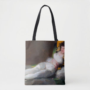 De geklede maja, Francisco Goya, 1798-1803 Tote Bag