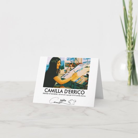 De geklede omhoog Kaart van de Nota van de Wanorde (Achterkant)