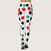 De gekleurde ballen leggings (Achterkant)