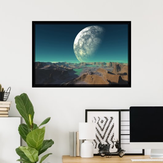 De gekleurde kanonnen van Taurien 6 Poster (Thuiskantoor)