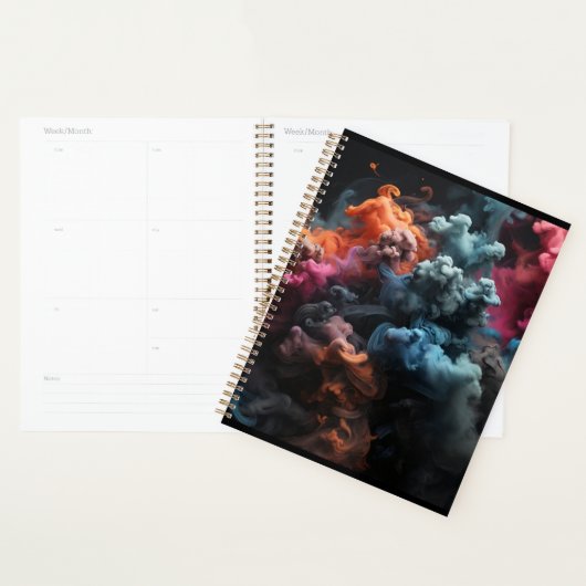 De gekleurde rook planner (Display)