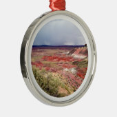 De gekleurde woestijnwissel metalen ornament (Rechts)