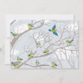 De gekoppelde Partij Inv van het Diner van de Kaart (Achterkant)