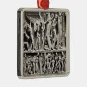 De gekozen metalen ornament (Rechts)