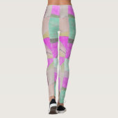 De gekramde leggings van Magenta van de Scène (Achterkant)