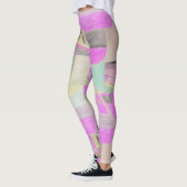 De gekramde leggings van Magenta van de Scène (Links)