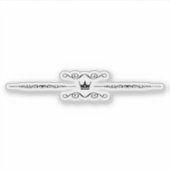 De gekroonde Kronieken Scene Break Sticker (Voorkant)