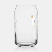 De Gekroonde Zwaan Blikvorm Glas (Links)