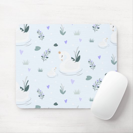 De Gekroonde Zwaan Muismat (Met muis)