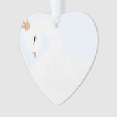 De Gekroonde Zwaan Ornament (voorkant)