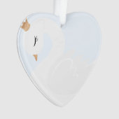 De Gekroonde Zwaan Ornament (voorkant)