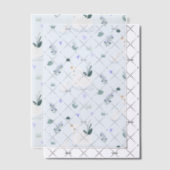 De Gekroonde Zwaan Vellum Uitnodigingen (Offset (Uitnodiging))