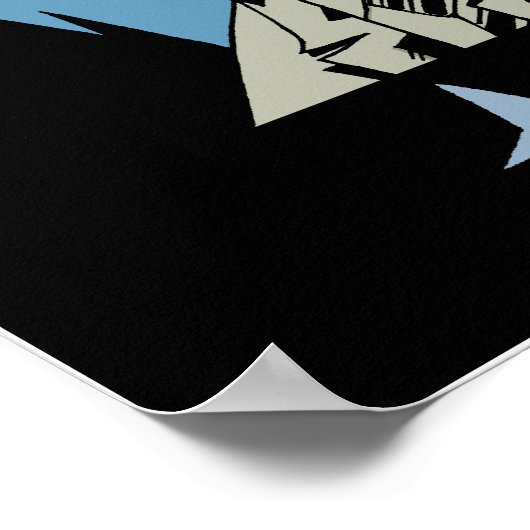 De gekropen Owl Druk/Poster Poster (Hoek)