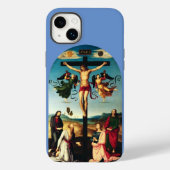 De gekruisigde Christus met de Maagd Maria Case-Mate iPhone Case (Achterkant)