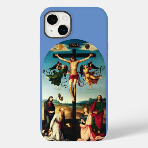 De gekruisigde Christus met de Maagd Maria Case-Mate iPhone 14 Plus Hoesje