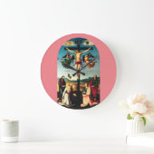 De gekruisigde Christus met de Maagd Maria Grote Klok (Huis)