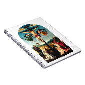 De gekruisigde Christus met de Maagd Maria Notitieboek (Rechterzijde)