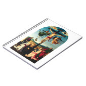 De gekruisigde Christus met de Maagd Maria Notitieboek (Linkerzijde)