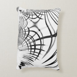 De gekruiste grijze lijnen herinneren ons aan teke accent kussen