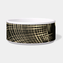 De gekruiste khaki lijnen die in golf worden herha voerbakje