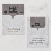 De gekruiste zeemacht visitekaartje (Voorkant / Achterkant)