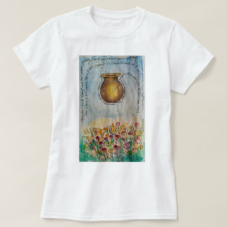 De gekrukte pot t-shirt