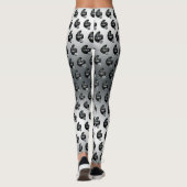 de gekweekte Bowlers in een grasruimte, Leggings (Achterkant)