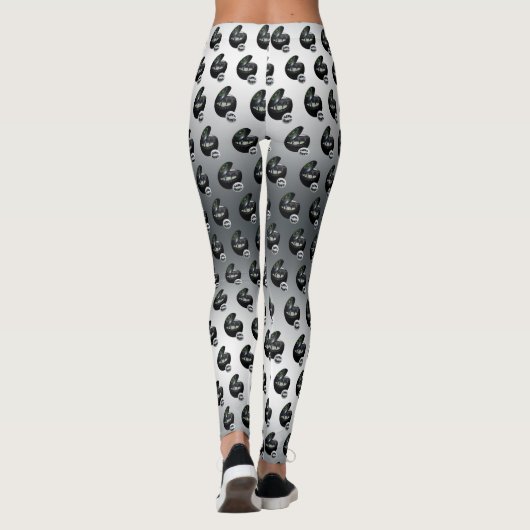 de gekweekte Bowlers in een grasruimte, Leggings (Achterkant)