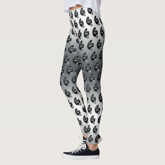 de gekweekte Bowlers in een grasruimte, Leggings (Links)