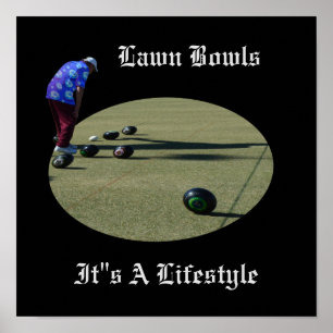 De gekweekte Bowls is een levensstijl. Poster