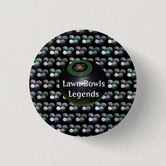 de gekweekte Bowls Legends, Ronde Button 3,2 Cm (Voorkant)