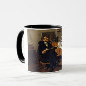 De gekweekte liefhebber van kunst (door Giovanni B Mok (Voorkant links)