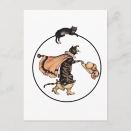 De Gelaarsde Kat (1921),  Briefkaart