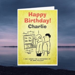 De geldautomaat lacht naar de klant. Bankthema Kaart