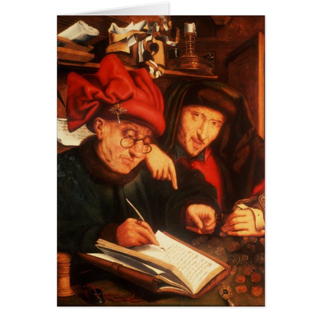 De gelduitleners na Massys (Voorkant)