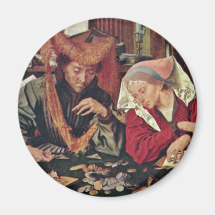 De geldwisselaar en zijn vrouw van Reymerswele Mar Magneet