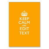 De gele achtergrond van het verkeer houdt kalm en  kaart (Voorkant)