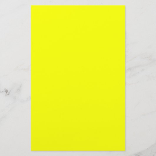 De gele achtergrondkleur van Lemon past dit aan! Briefpapier (Voorkant)