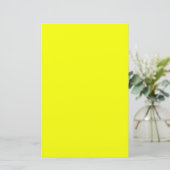 De gele achtergrondkleur van Lemon past dit aan! Briefpapier (Staand voorkant)
