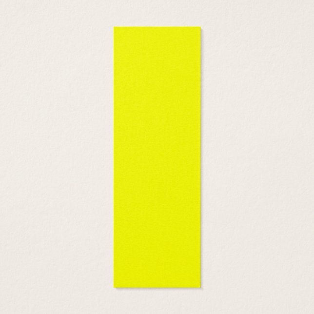 De gele achtergrondkleur van Lemon past dit aan! Mini Visitekaartjes (Achterkant)